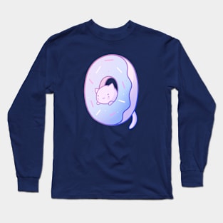 Cat Donut Long Sleeve T-Shirt